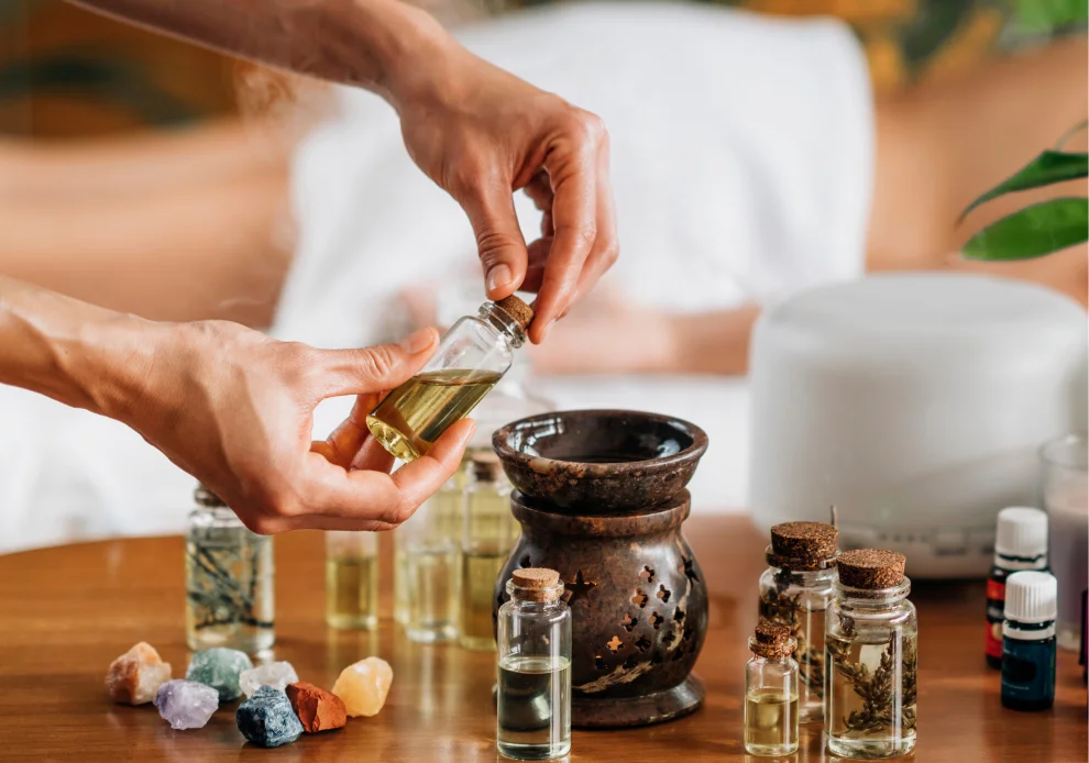 O poder da aromaterapia